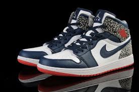 Air Jordan 1 White Navy Blue Red Air Jordan Shoes Michael Jordan Shoes Air Jordans Jordan 1 White Jordan Shoes Online