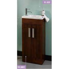 30cm (l) x 30cm (w) x 160cm (h). Eastbrook Oslo Status 390mm 2 Door Vanity Unit With Basin Dark Walnut 59 0001 51 022 Plumbing World