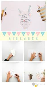Babyparty Deko Basteln Diys Fur Die Baby Shower Otto Baby Girlande Basteln Babyparty Basteln Babyparty Girlande