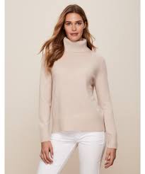 Cashmere Roll Neck Jumper Clothing Sale The White Company Uk