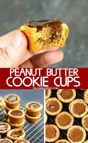 Peanut Butter Cookie Cups Make Great Gifts For The Holidays We Love These Because They Are Mini Rees Sweet Treats Recipes Dessert Recipes Best Dessert Recipes