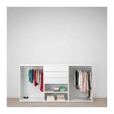Platsa White Fonnes Sannidal Wardrobe Width 240 Cm Ikea Ikea Wardrobe Baby Room Decor Ikea