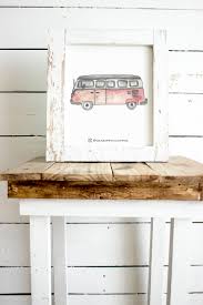 Printable vw bus coloring page. Free Beach Vw Bus Van Printable Adult Coloring Book Page We Lived Happily Ever After