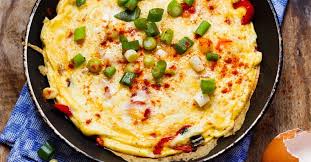 Kase Omelett Mit Paprika Rezept Rezepte Eat Smarter Lebensmittel Essen