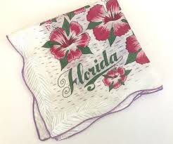 We would like to show you a description here but the site won't allow us. Vintage Florida Handkerchief Hankie 1950s Purple With Pink Etsy