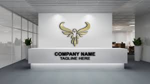 It is making your own particular bespoke outlines. How To Make Wall Logo Mockup In Photoshop Cc Tutorial Wall Logo Logo Mockup Free Logo Mockup