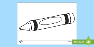 Tell your child to draw a tell your child to break out her crayons on this coloring sheet featuring lila. Crayon Template Colouring Sheets For Eyfs Teacher Made