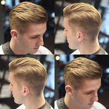 Websta Barbermaurice He Wanted It Natural And To Sit Good Without Product So Here Yo Military Fade Haircut Hair And Beard Styles Mens Hairstyles With Beard