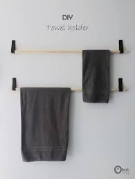 Setting up a fully functional squat rack at home doesn't have to be tough. Diy Towel Holder Ohoh Deco