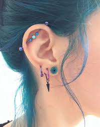 The jewelry itself can range anywhere from 28mm to 50mm in length. How Much Does An Industrial Piercing Cost Authoritytattoo