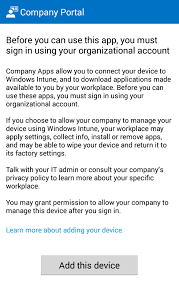 See screenshots, read the latest customer reviews, and compare ratings for company portal. Managing Android Via Configmrg And Windows Intune Enterprise Mobility And Enterprise Client Management Blog