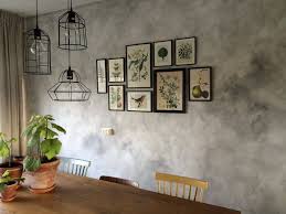de oude bank betonlook muur muur betonlook muur woonkamer verf