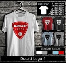 Tshirt Ducati Soft Cotton Combed Bio Polished Gramasi