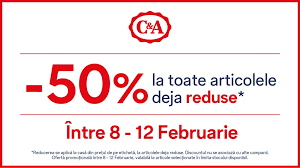 Mai jos gasesti un top cu cele mai populare reduceri , apreciate de catre membrii comunitatii noastre. C A Reduceri Finale Shopping City Targu Jiu