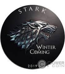 Während die white walker schon sechs staffeln in richtung der mauer marschiert sind und daenerys targeryan (emilia clarke) sich genau so lange auf die ankunft in westeros vorbereitet hat, ging es in staffel 7 plötzlich ganz schnell. Stark Winter Kommt Game Of Thrones Got Walking Liberty 1 Oz Silber Munze 1 Usa 2019 Power Coin