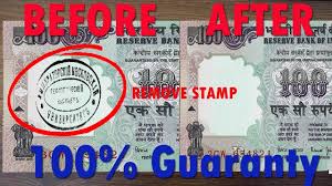 Using peroxide is another effective way to remove ink from paper. How To Remove Stamp Ink From Currency Notes Youtube