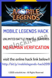 Hack Mobile Legends Unlimited Battle Points Diamonds 2020 No Verification Mobile Legends Miya Mobile Legends Gold Mobile