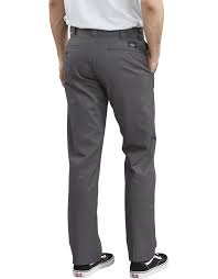 Men S Slim Work Pants Dickies 67 Dickies Black Pants Men Pants Outfit Men Slim Work Pants