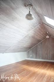 Here's how to do it, according to an expert. Remodelaholic How To Whitewash A Plank Wall And Ceiling