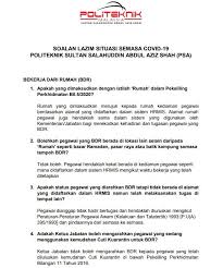 Politeknik sultan salahuddin abdul aziz shah (psa), shah alam. Politeknik Sultan Salahuddin Abdul Aziz Shah