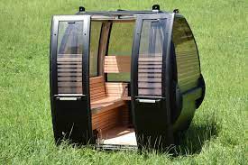 Kung swiss saunas are truly stunning. Sauna Gondola By Kung Sauna Archello