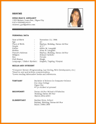 Biodata Model For Job Biodata Model For Job Application Biodata Sample For A Job Biodata Format For Job Resume Format Simple Resume Format Job Resume Examples