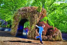 Alice in wonderland garden atlanta. Imaginary Worlds Ogre And Friends At Atlanta Botanical Garden Gainesville