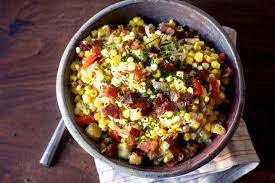 Between the crisp corn kernels, the juicy tomatoes, and the sweet, spicy basil, i'm instantly reminded that this is the salad i want to eat all season long. Corn Chowder Salad Smitten Kitchen