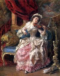 Painting By Garrido A Musical Afternoon Victorian Paintings Musical Art Art