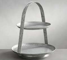 Maybe you would like to learn more about one of these? Galvanized Metal Two Tiered Stand Pottery Barn