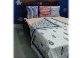 To get a very good night's sleep, a mattress is likewise an important factor, as per a recent sleeping questionnaire. Sulfex Mattress Size Single Lightweight Soft Cotton Jaipuri Razai Hand Block Printed Sku 0036