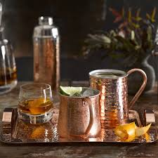 Shake things up with this cocktail shaker! Copper Hammered Cocktail Shaker Williams Sonoma