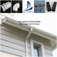Downspout bands are used to attach the downspout to the wall (not included). Nigeria Hot Sale Rainwater Collector Price Pvc Rain Gutter Malaysia Size Rain Water Gutter Rain Gutters Rainwater Drainage Gutters
