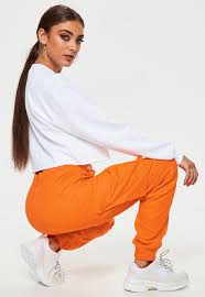 Black And Orange Cargo Pants Orange Plain Cargo Pants Missguided Pants For Women Cargo Trousers Cargo Pants