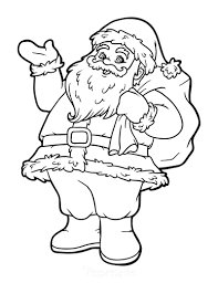 Santa and frosty at the north pole printable. 100 Best Christmas Coloring Pages Free Printable Pdfs