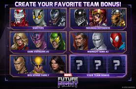 ¡los vengadores, los guardianes de la galaxia, . Super Heroes And Super Villains In Marvel Future Fight Facebook