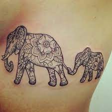 Momma And Baby Elephant Tattoos For Daughters Elephant Tattoos Elephant Tattoo Design