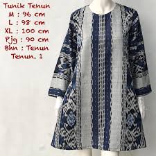 Baju Batik Wanita Motif Tunik Tenun Batik Bagoes Solo Wanita Batik Tunik