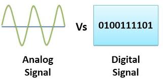 difference between analog and digital signal with