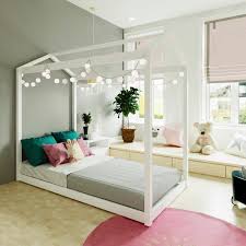 Brionna Solid Wood House Twin Platform Bed With Trundle Reviews Birch Lane Toddler House Bed Bed For Girls Room House Beds