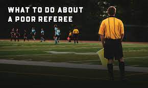 Lesson 17: What To Do About A Poor Referee | Soccerdrive.com