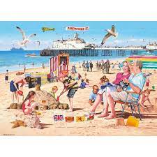 Located in clowne, chesterfield all products are fully produced onsite meaning we can ensure the best uk lead times, pricing and quality. A Day At The Beach 500 Piece Jigsaw Jigsaw Puzzles At The Owl Barn Beach Scenes Jigsaw Puzzles Uk Seaside Art