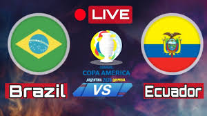 We offer you the best live streams to watch copa america in hd. Brazil Vs Ecuador Live Fifa World Cup Qualifiers Football Marks