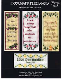 Maybe you would like to learn more about one of these? Imaginating Bookmark Blessings Cross Stitch Pattern 123stitch