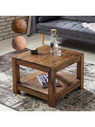 Informiere dich über neue wohnzimmer holztisch massiv. Finebuy Couchtisch Massiv Holz 60 X 60 Cm Wohnzimmer Tisch Design Braun Landhaus Stil Beistelltisch Klingel