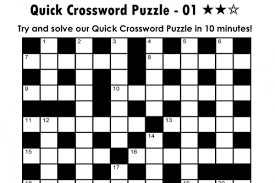 Jun 06, 2021 · ©news group newspapers limited in england no. Printable Quick Crosswords Puzzle Baron