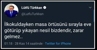Tweets day of week (utc). Iyi Partili Lutfu Turkkan Her Yil Sonunda Ayni Tweeti Paylasiyor Masa Ortusu