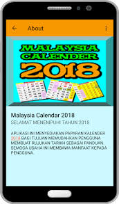 Anda boleh merancang percutian anda semasa cuti sekolah dari sekarang. Download Malaysia Calendar 2018 Free For Android Malaysia Calendar 2018 Apk Download Steprimo Com