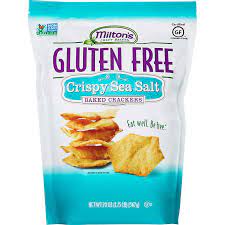 Their shape holds together nicely for dipping too! Milton S Gluten Free Crispy Sea Salt Crackers 20 Oz Costco
