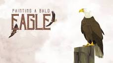 Painting a Bald Eagle | Shaking Hands Arts with Fralins and ...